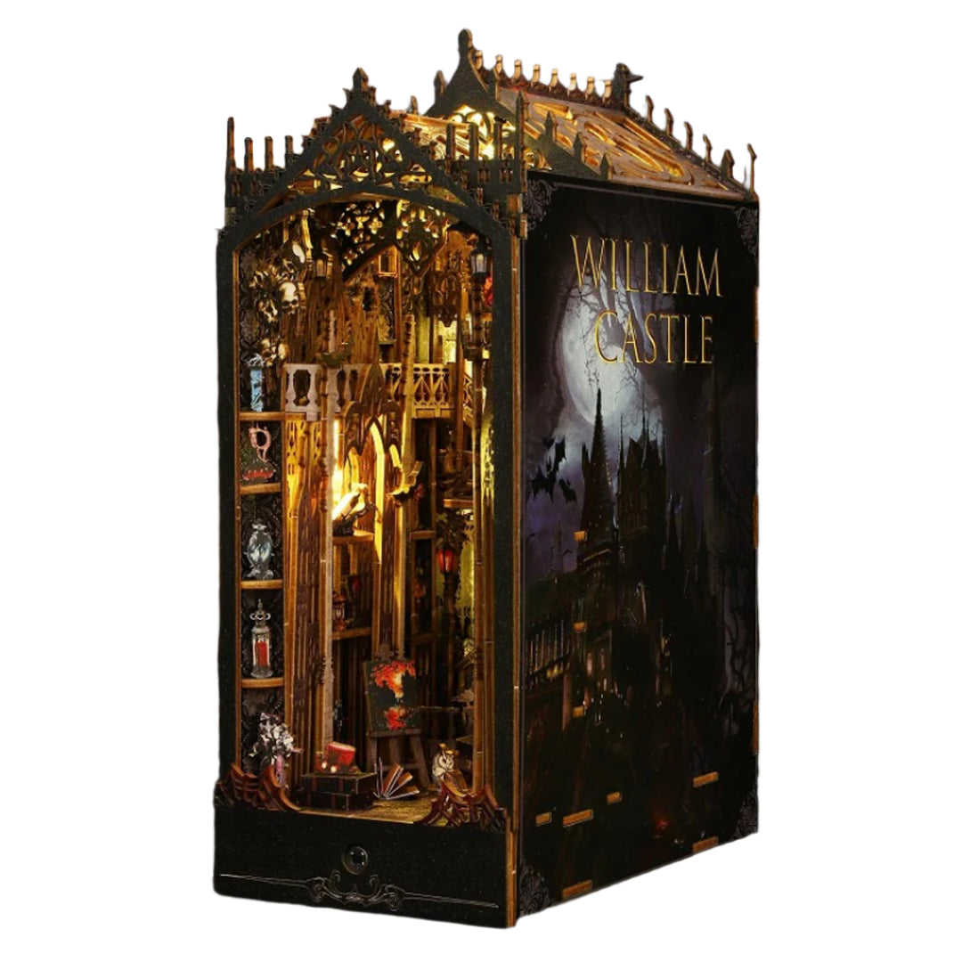 William Castle DIY 3D Wooden Book Nook