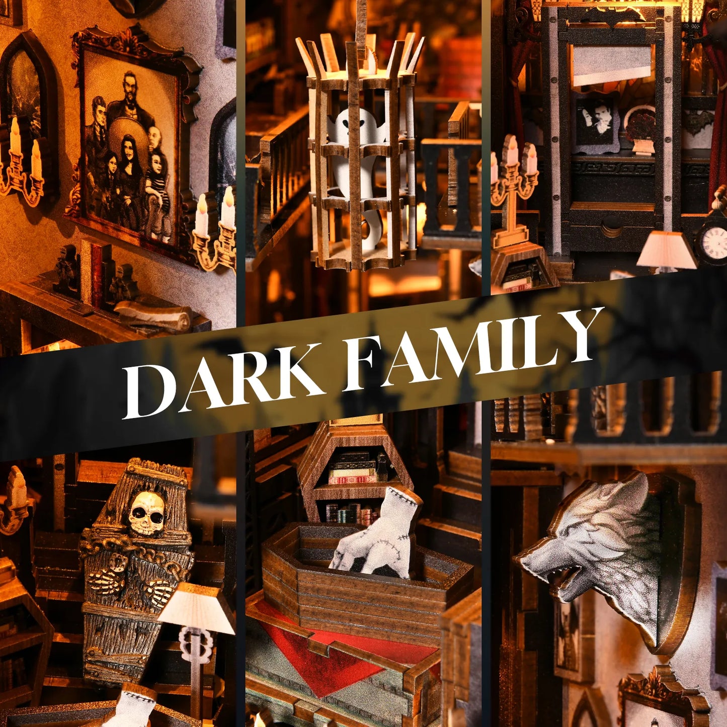 The Dark Family – DIY Book Nook Kit