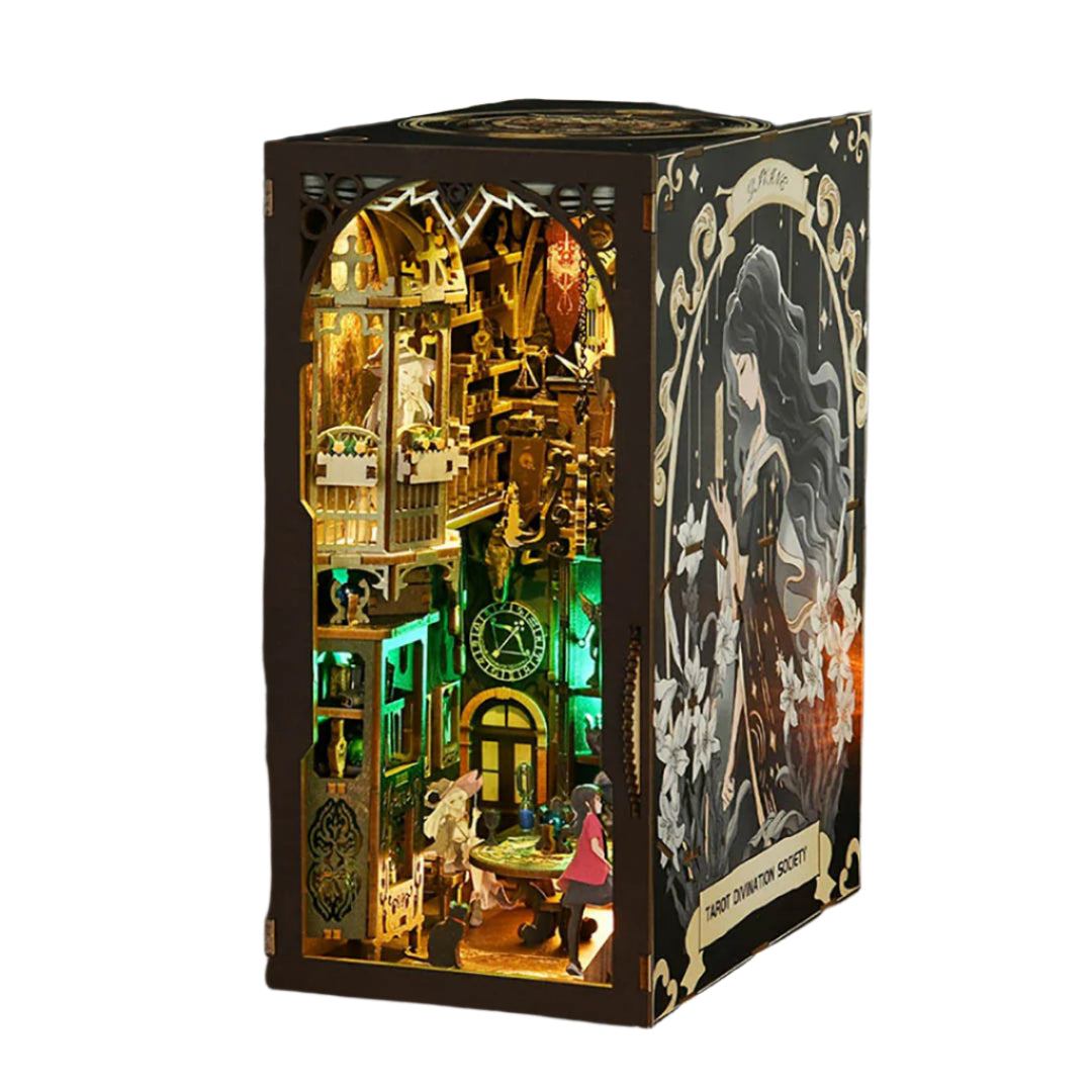 Tarot Divination Society Book Nook Bookshelf Insert