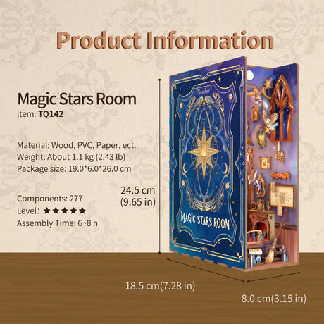 Magic Stars Room – DIY Book Nook Kit