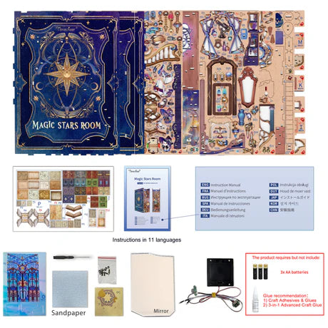 Magic Stars Room – DIY Book Nook Kit