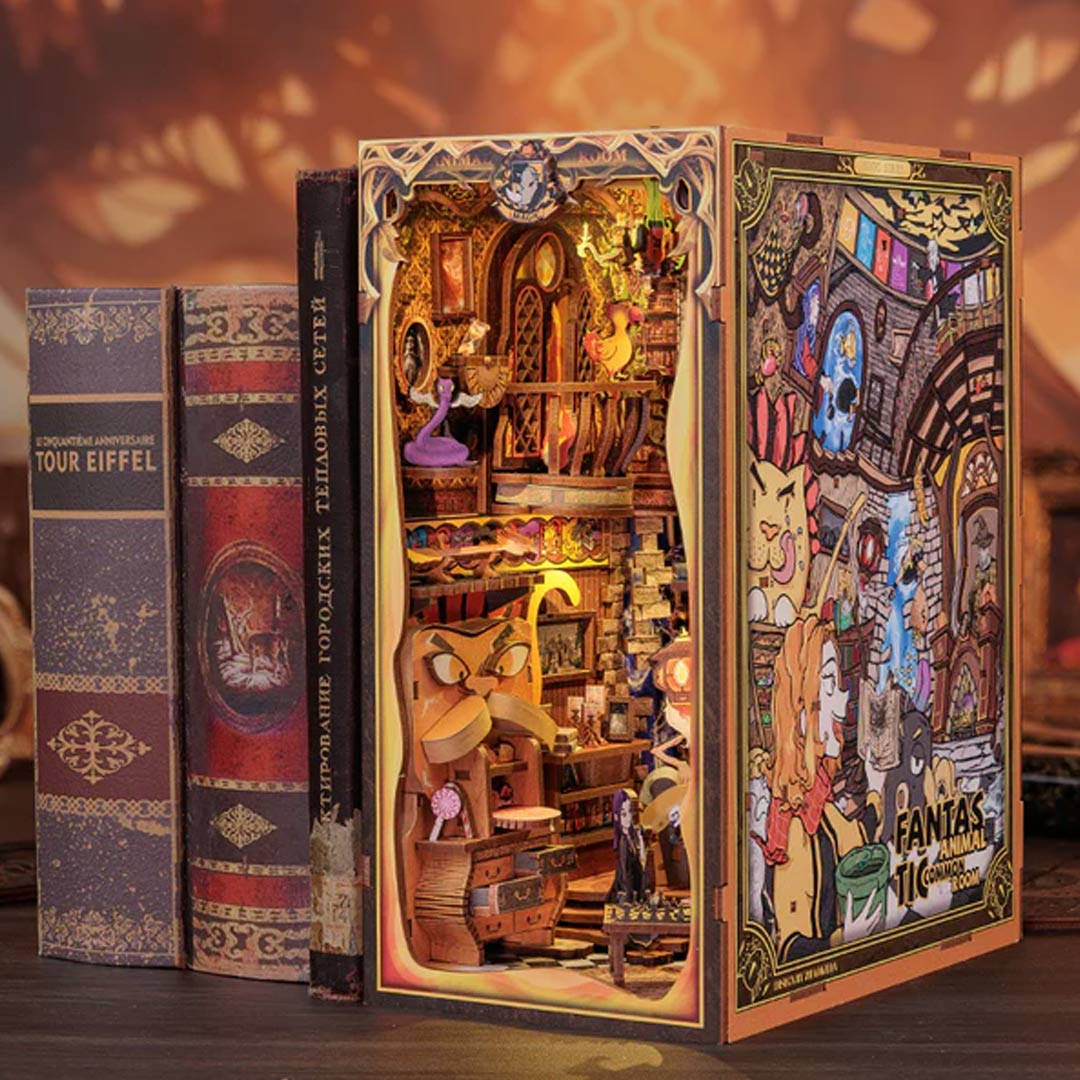 Fantastic Animal Common Room DIY Book Nook Kit