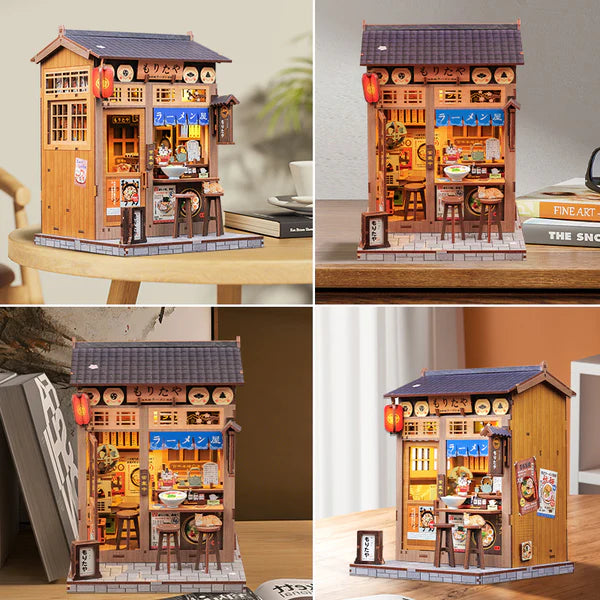 Morita-Ya Ramen Shop – DIY Miniature Book Nook Kit