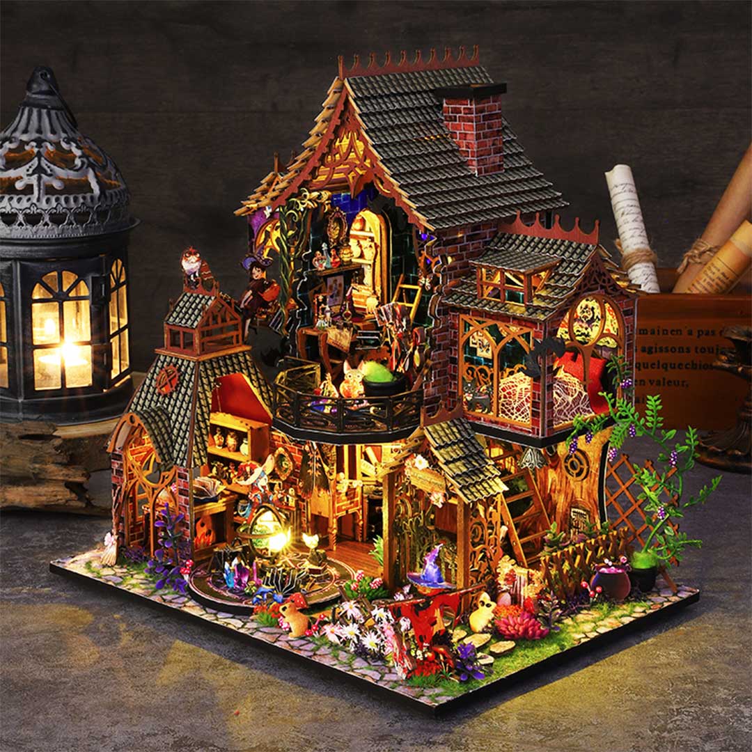 Magic Spirit DIY Miniature Dollhouse Kit