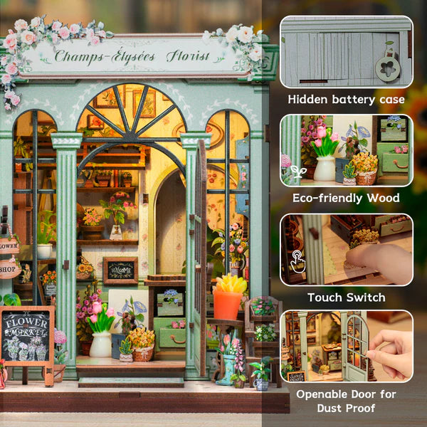 Champs Fleuris – DIY Miniature Book Nook Kit