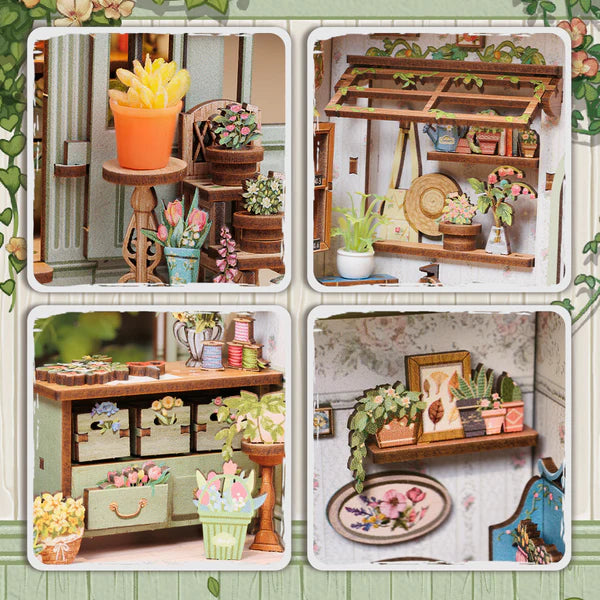Champs Fleuris – DIY Miniature Book Nook Kit