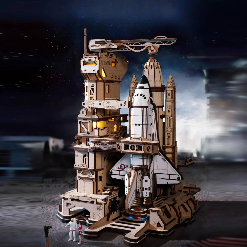 Galactic Launch – Space Shuttle 3D Wooden Puzzle