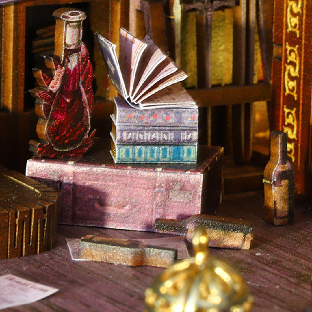 Piracy in Somalia DIY Book Nook Bookshelf Insert
