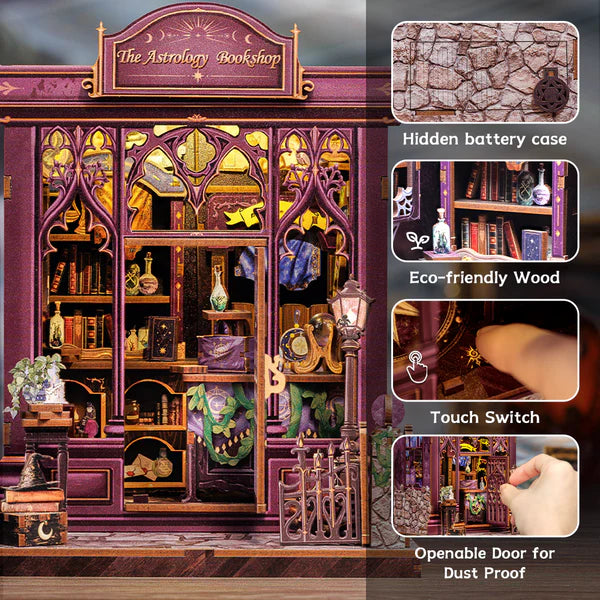 Astrology Bookshop – DIY Miniature Book Nook Kit