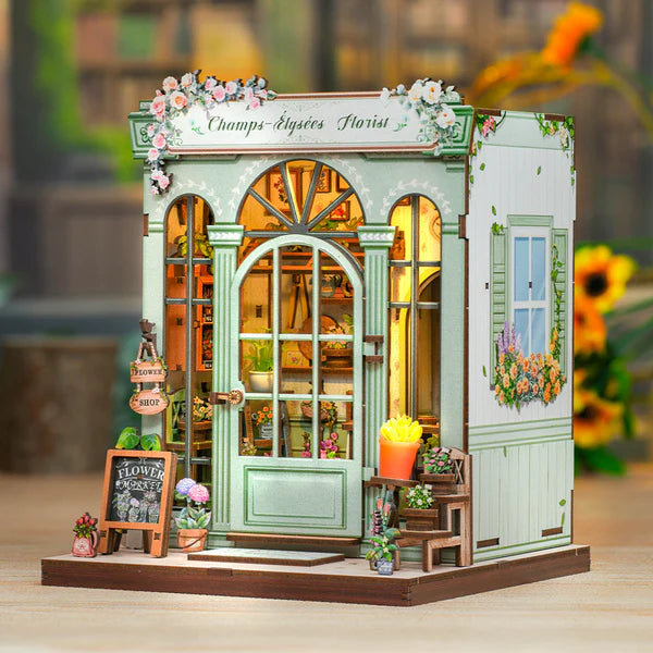 Champs Fleuris – DIY Miniature Book Nook Kit