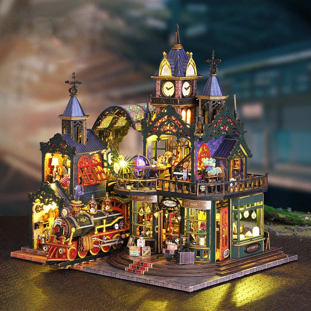 Railtrack Ethereal City – DIY Miniature House Kit