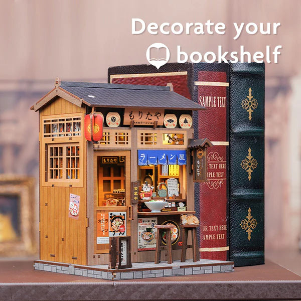 Morita-Ya Ramen Shop – DIY Miniature Book Nook Kit