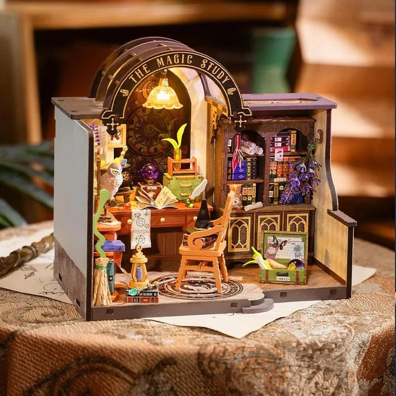 Magic Study DIY Miniature House Kit