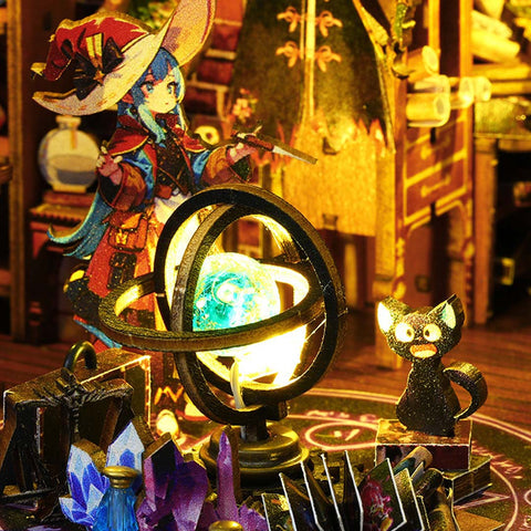 Magic Spirit DIY Miniature Dollhouse Kit