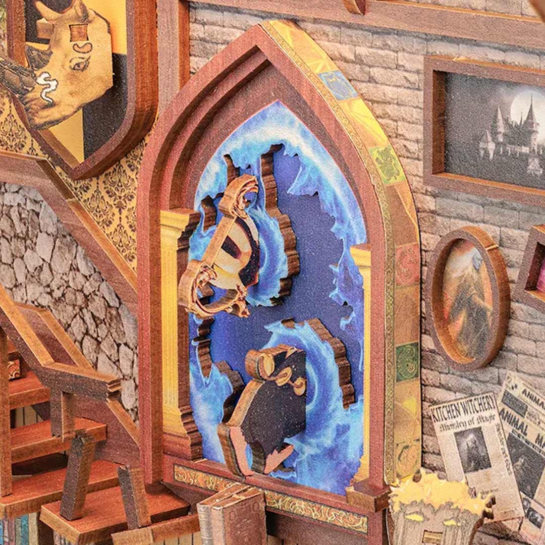 Fantastic Animal Common Room DIY Book Nook Kit