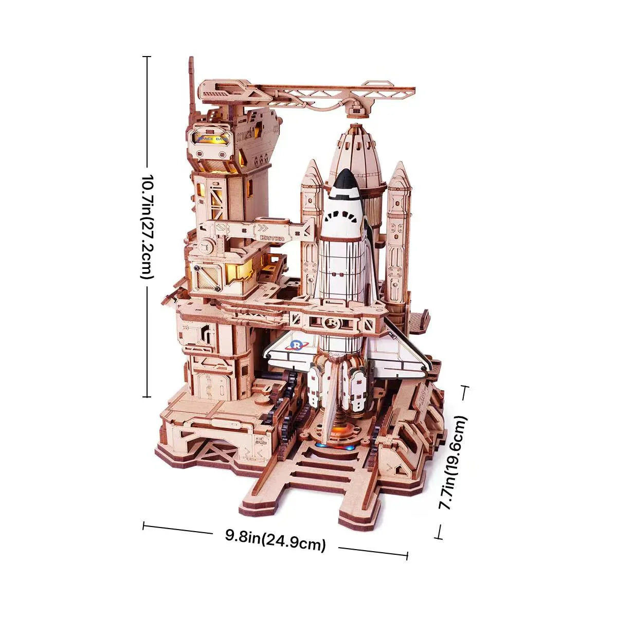 Galactic Launch – Space Shuttle 3D Wooden Puzzle