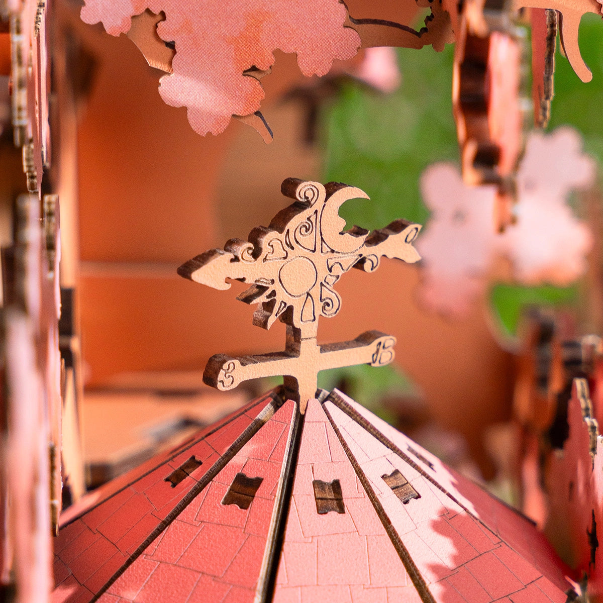 Sakura Tree House – DIY 3D Wooden Puzzle Kit