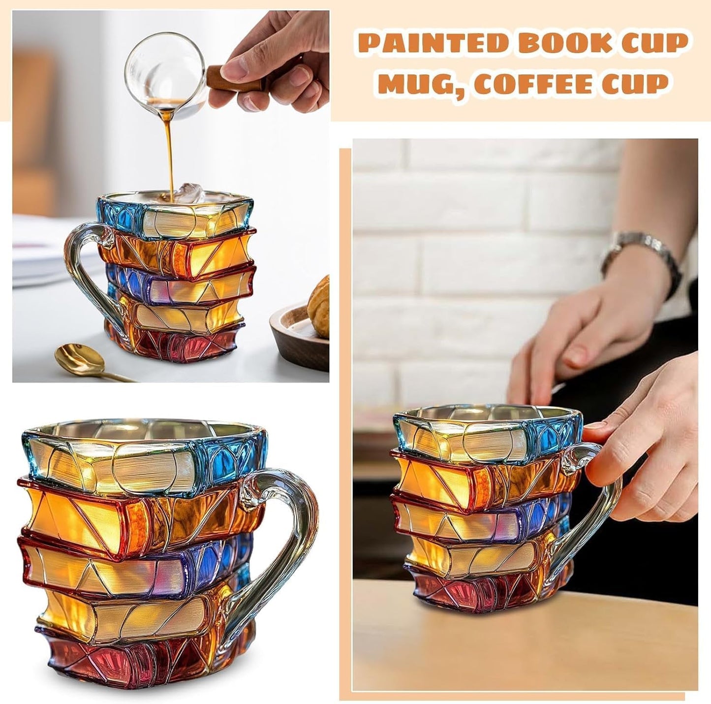 Reading Joy 3D Mug Lamp