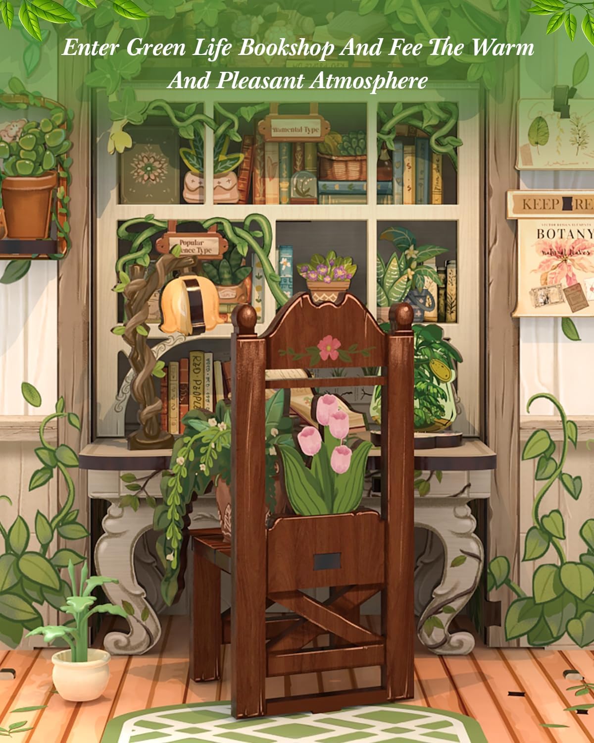 Green Life Bookshop – DIY Book Nook Kit