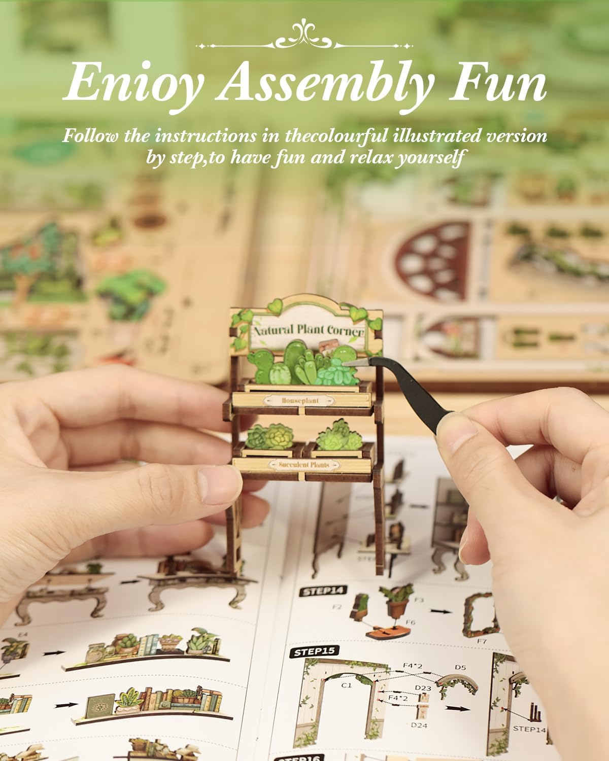 Green Life Bookshop – DIY Book Nook Kit