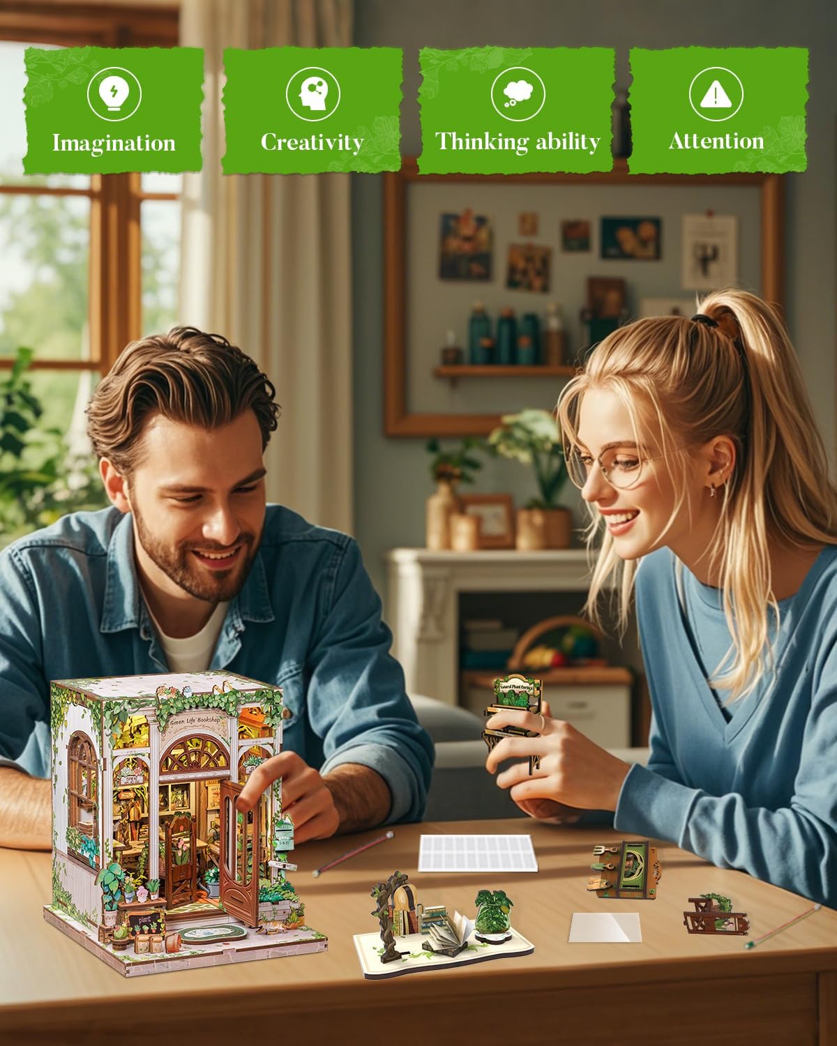 Green Life Bookshop – DIY Book Nook Kit