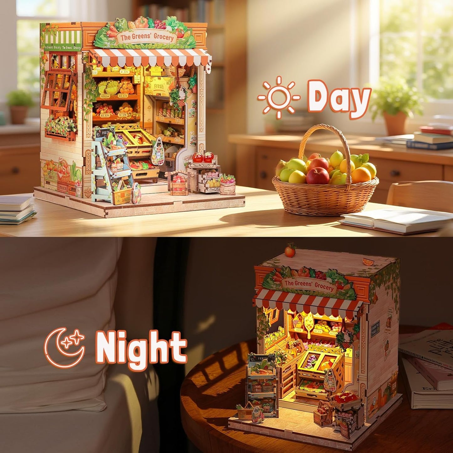 The Greens’ Grocery – DIY Miniature House Kit