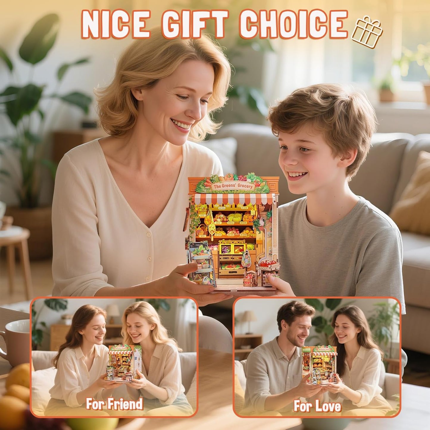 The Greens’ Grocery – DIY Miniature House Kit