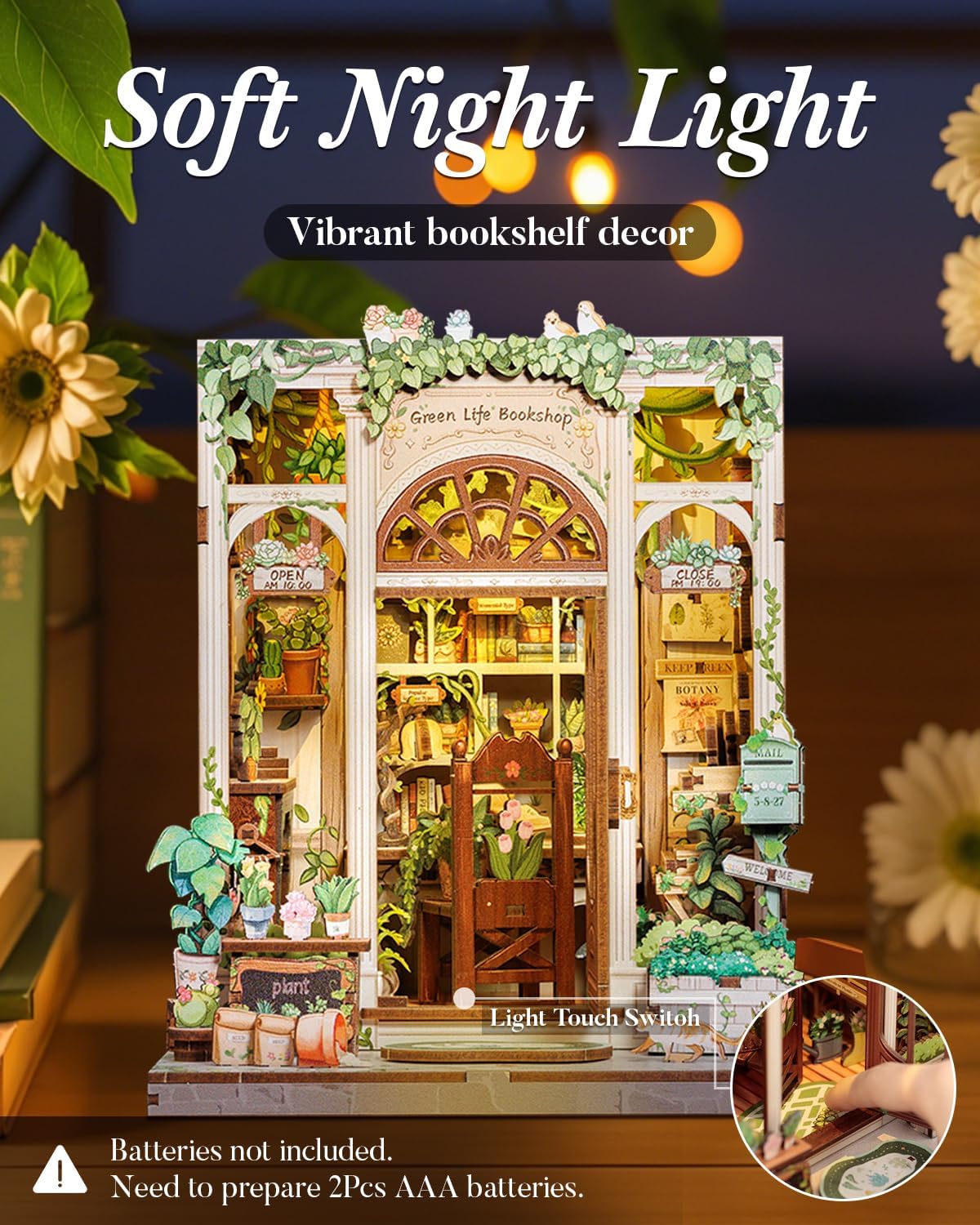 Green Life Bookshop – DIY Book Nook Kit