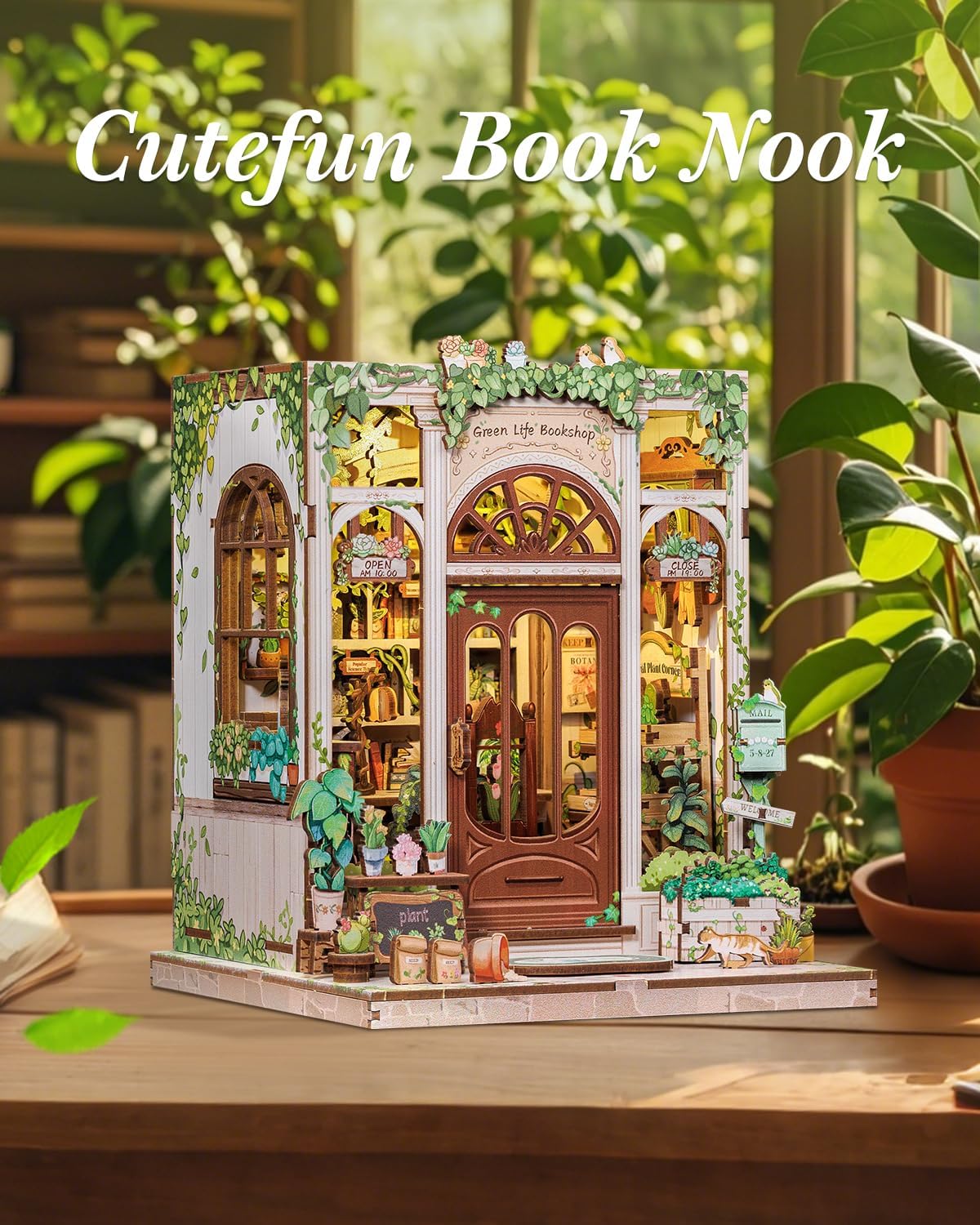 Green Life Bookshop – DIY Book Nook Kit