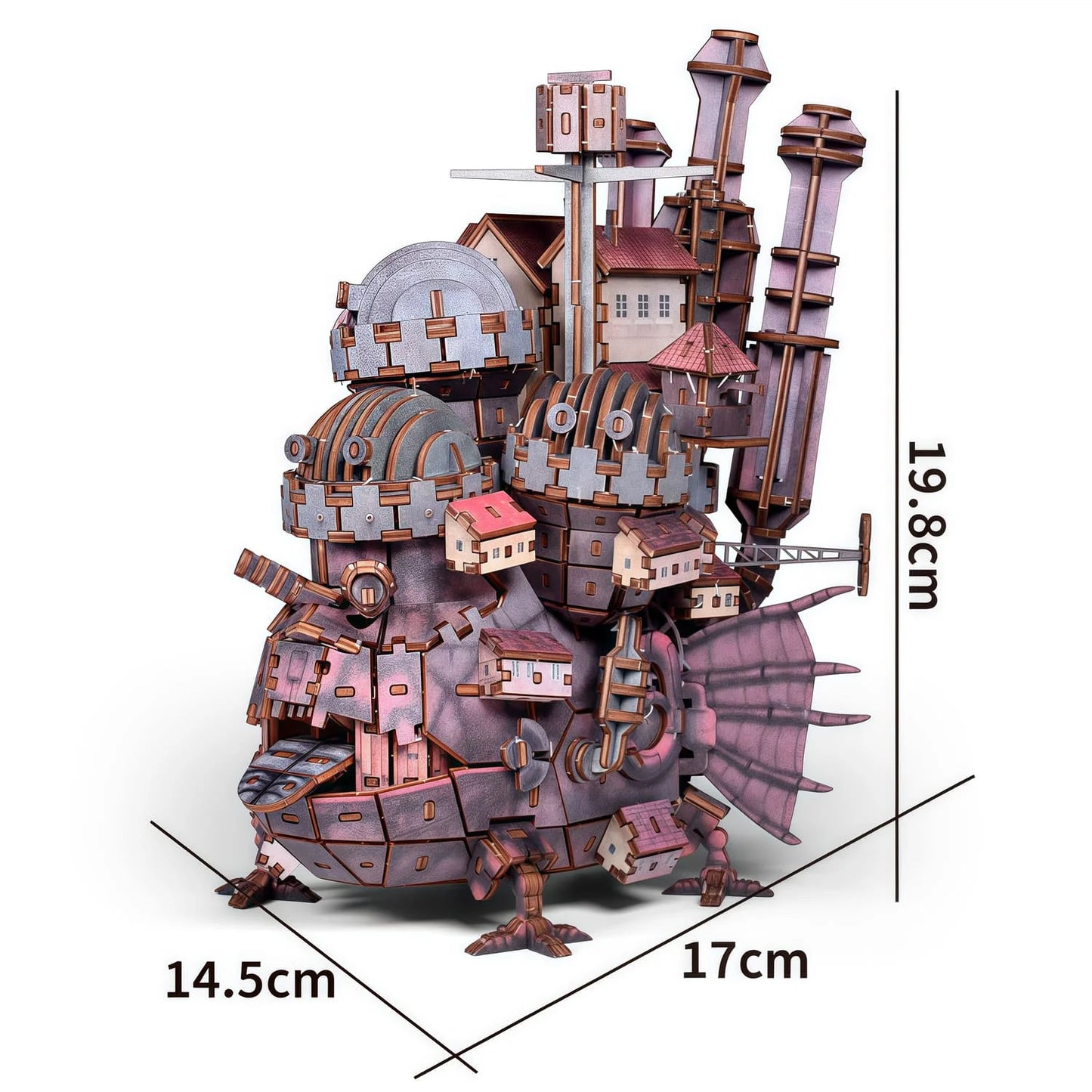 Hal’s Moving Castle – 3D Wooden Puzzle Kit
