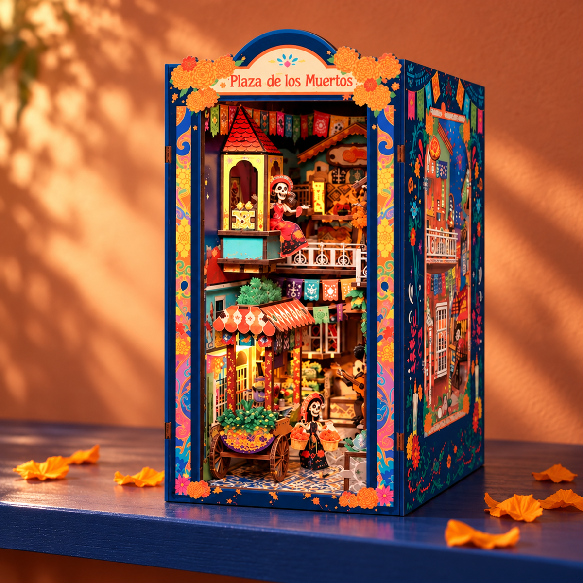 Marigold Plaza DIY Book Nook Bookshelf Kit