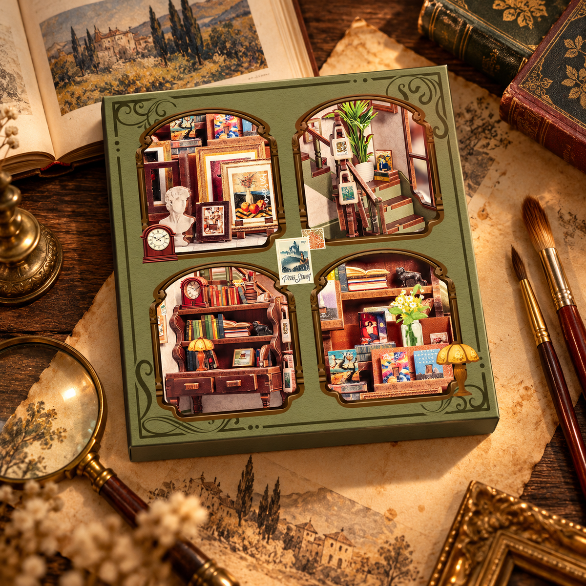 Gallery Bookstore – Hidden Art Gallery DIY Book Nook
