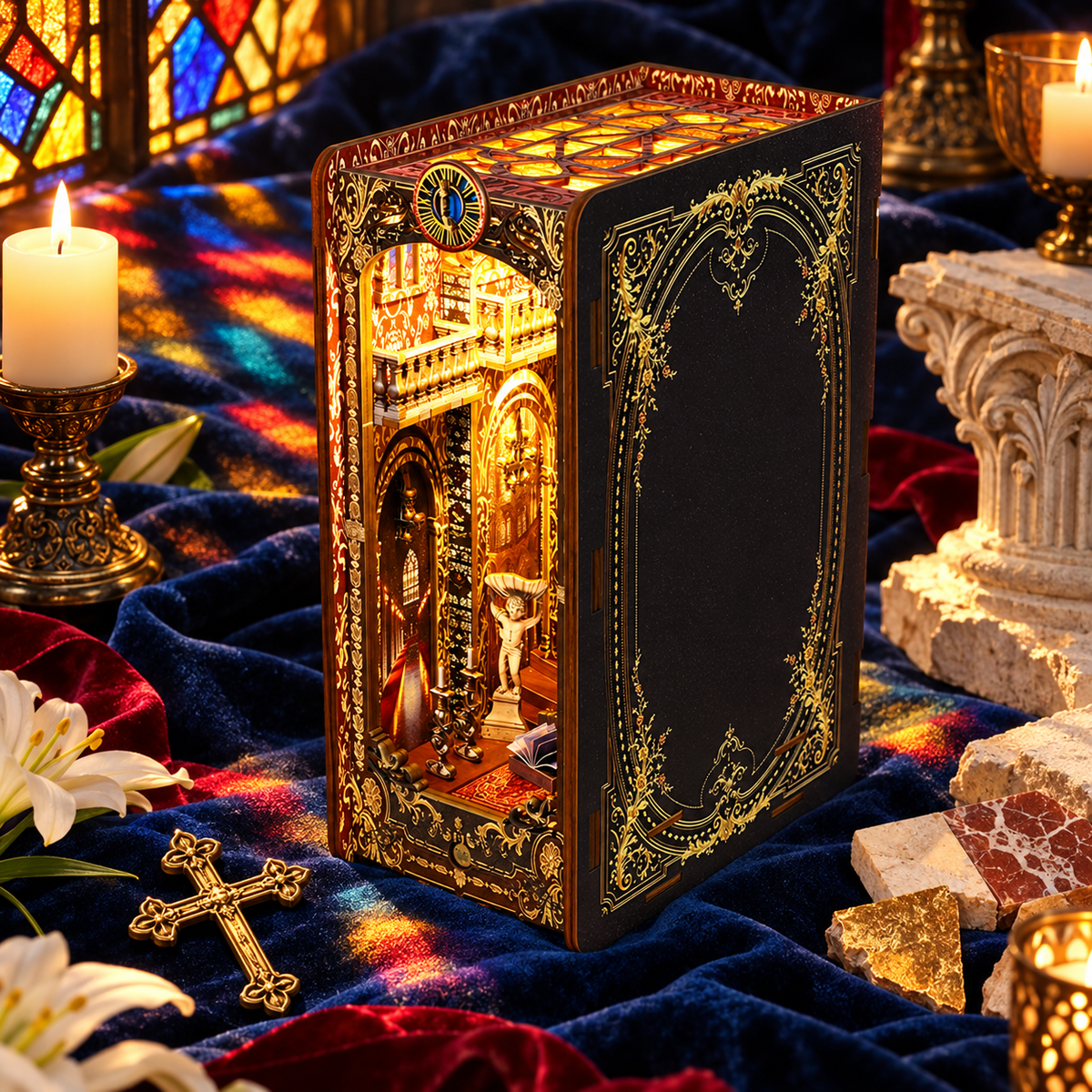 Holy Trinity Church – Sacred Cathedral DIY Book Nook Kit