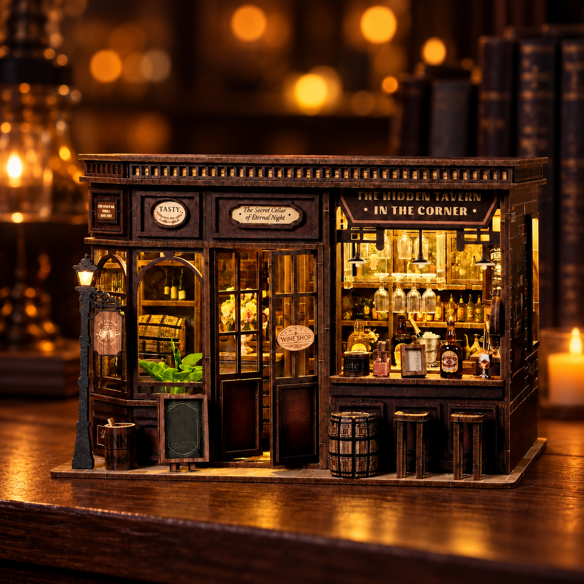 Corner Tavern DIY Book Nook Kit