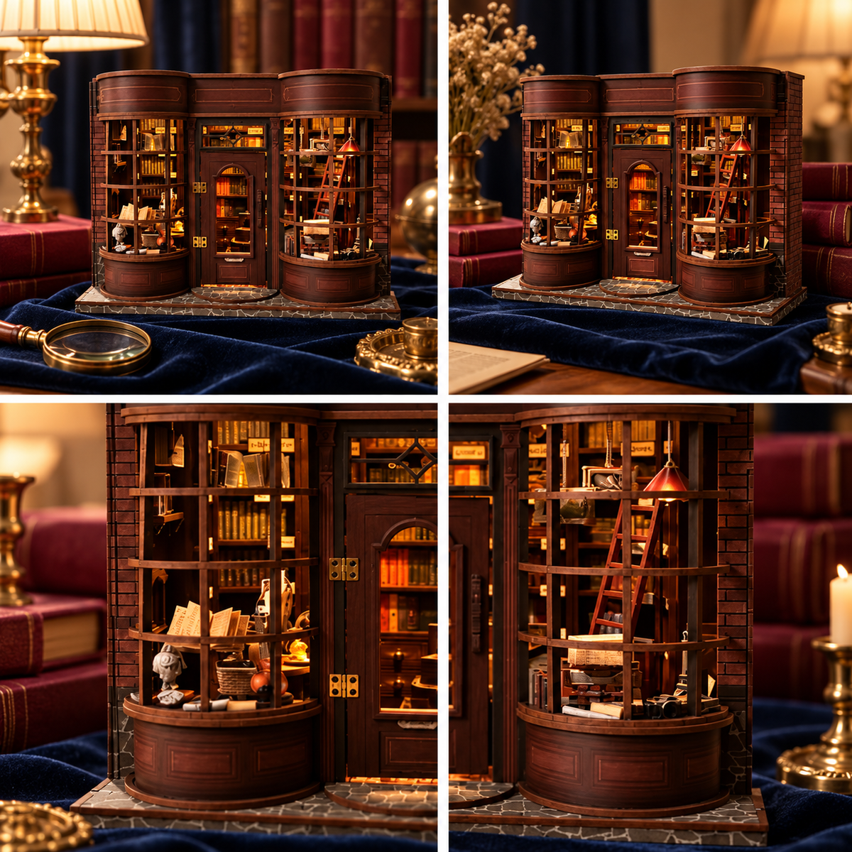 Hoggor Bookstore – Vintage Magic DIY Book Nook Kit