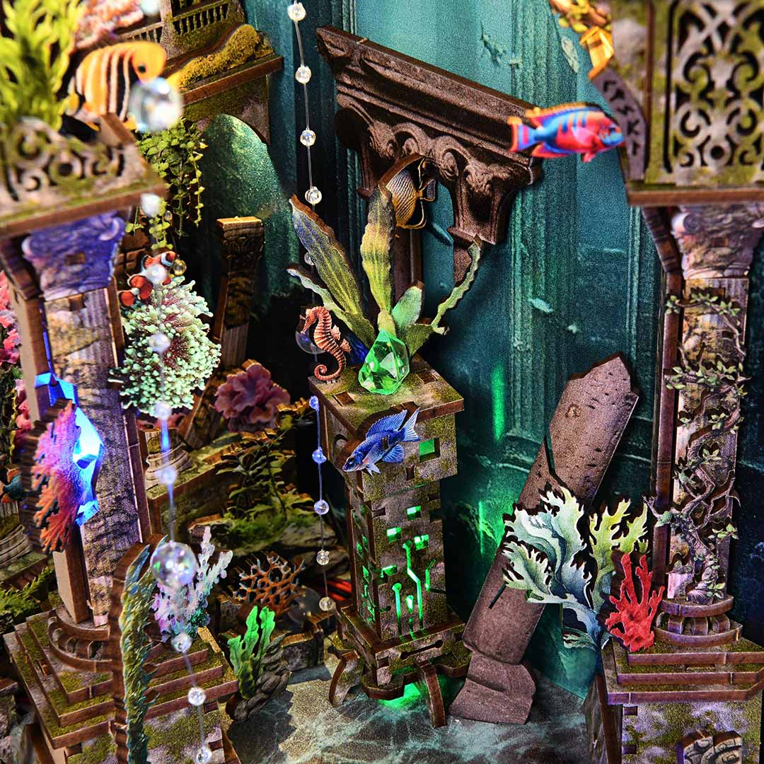 (Sold Out) Lost City of Atlantis DIY Book Nook Kit