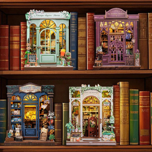 Green Life Bookshop – DIY Miniature Book Nook Kit