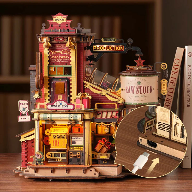 Dream Gift Factory – DIY Wooden Music Box Puzzle