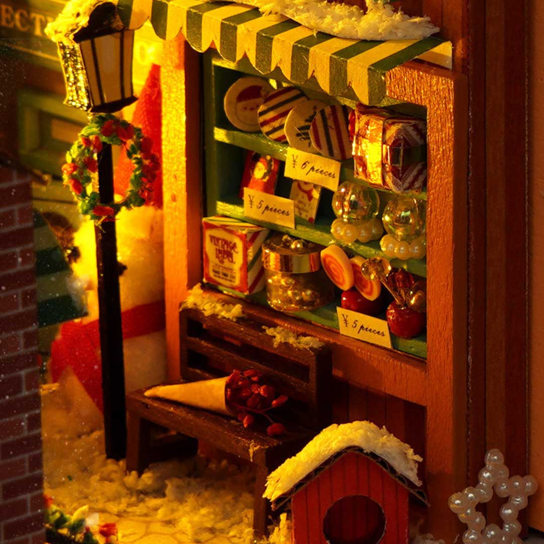 Merry Christmas DIY Crafts Book Nook