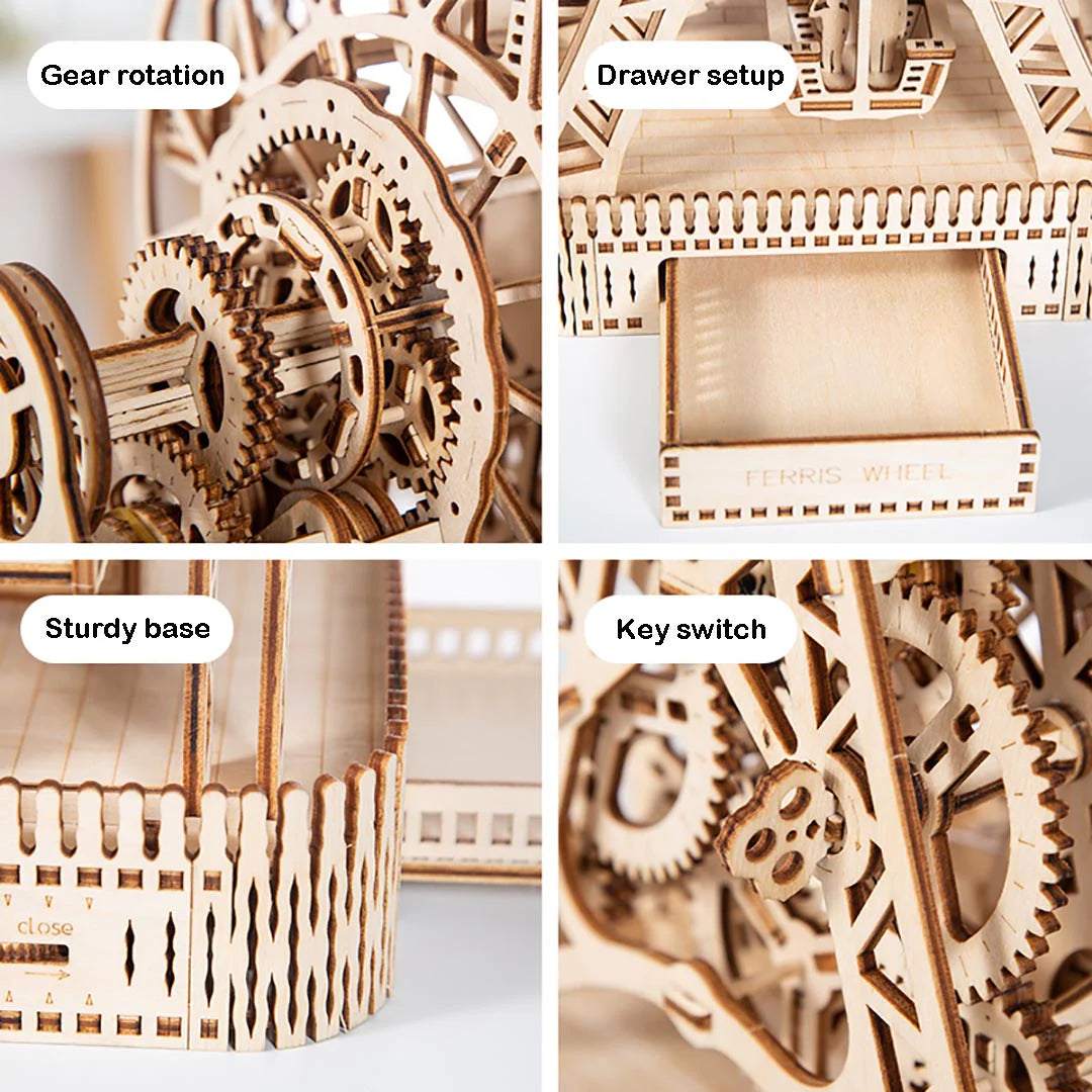 Ferris Wheel 3D Wooden Puzzle