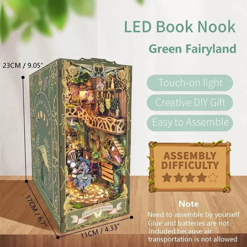 Green Fairyland – DIY Book Nook Kit