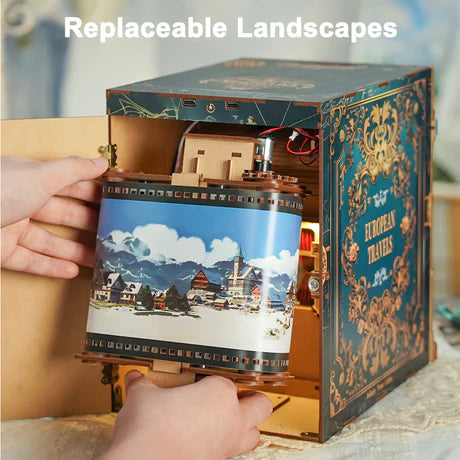 European Travels – Infinity Train Cabin Book Nook Kit