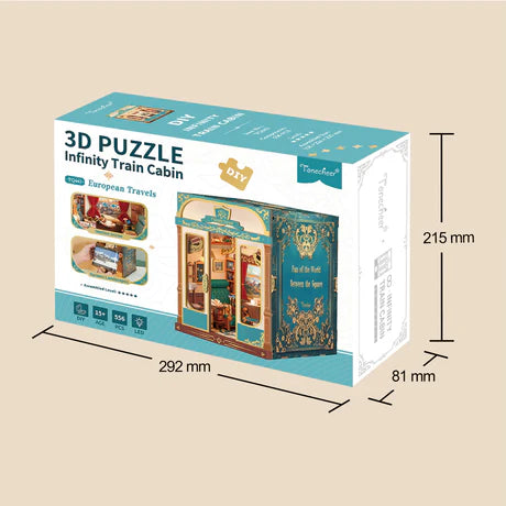 European Travels – Infinity Train Cabin Book Nook Kit