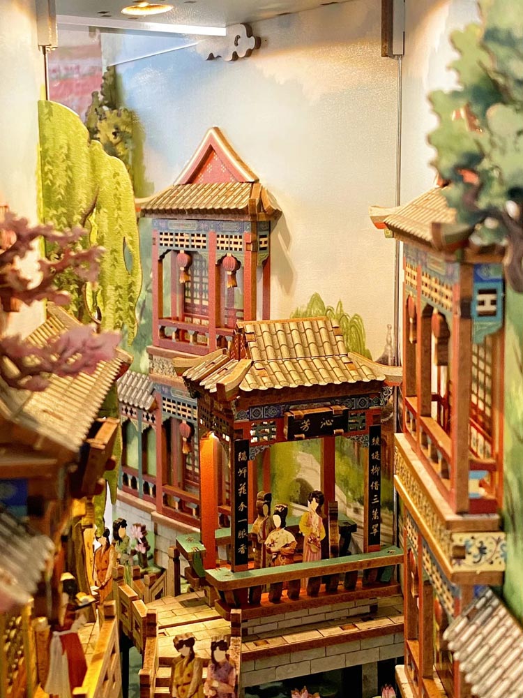 A Dream In Red Mansions DIY Book Nook Kits