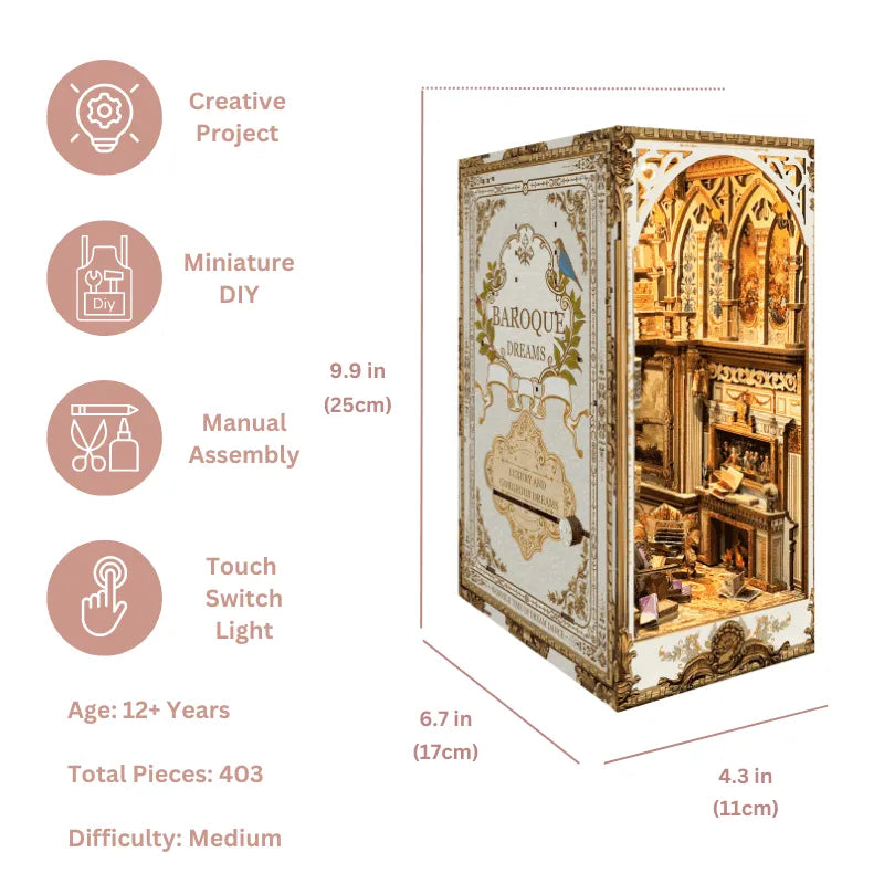 Baroque Dreams – DIY Book Nook Kit