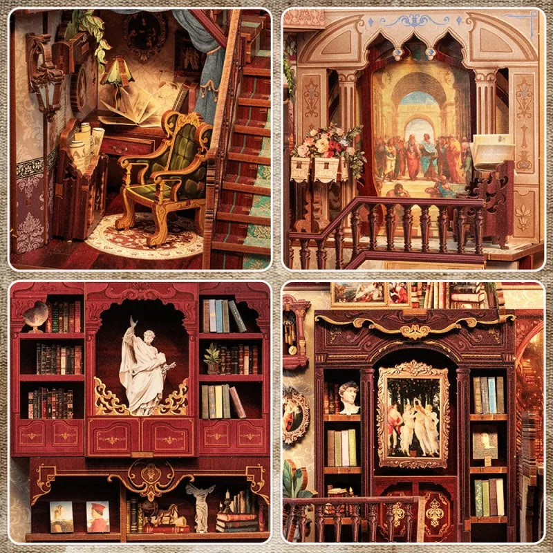 Book Nook – Library of Wisdom DIY Kit