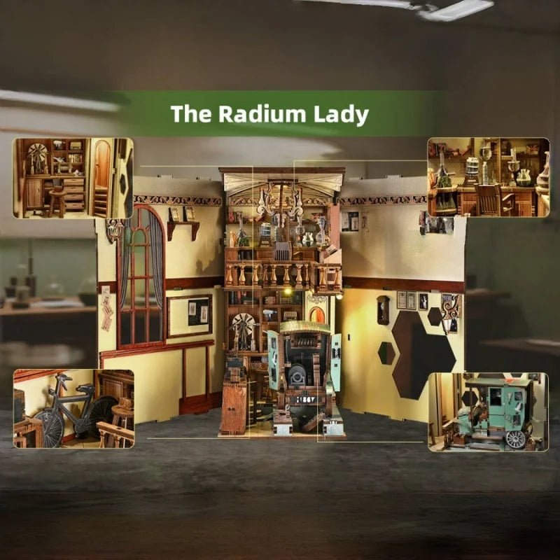 The Radium Lady – DIY Book-Nook Kit