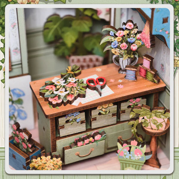 Champs Fleuris – DIY Miniature Book Nook Kit