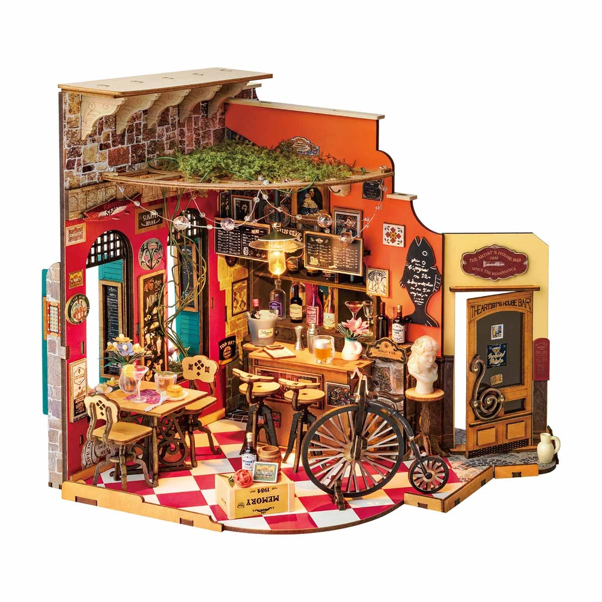 Cheers Bar – DIY Book Nook Kit