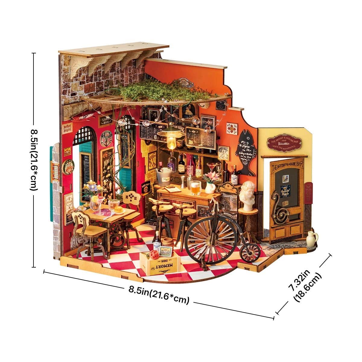Cheers Bar – DIY Book Nook Kit